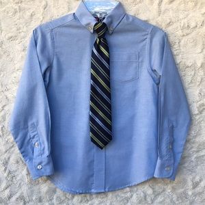 EUC RL Chaps Dress Shirt and Tie. Sz6